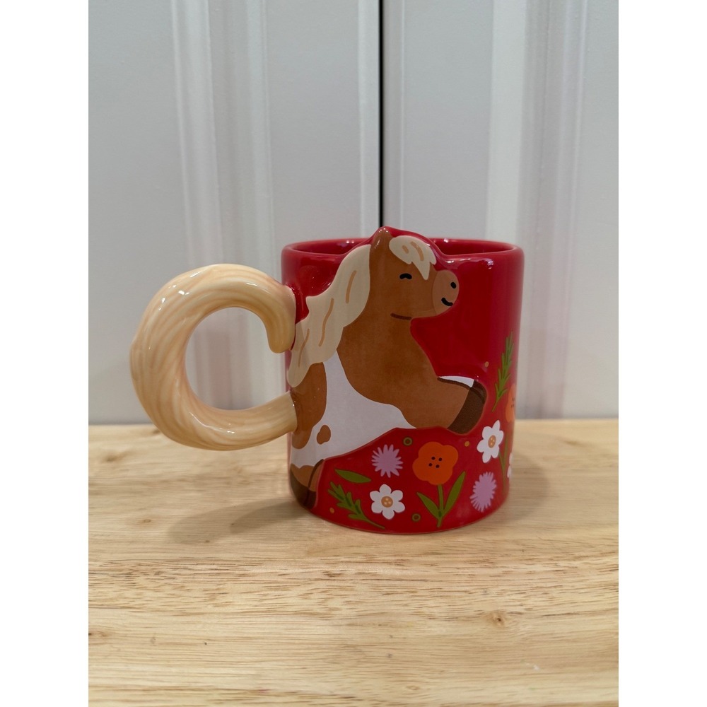Starbucks 2026 Year of the Horse Mug 12oz Chinese Zodiac Red